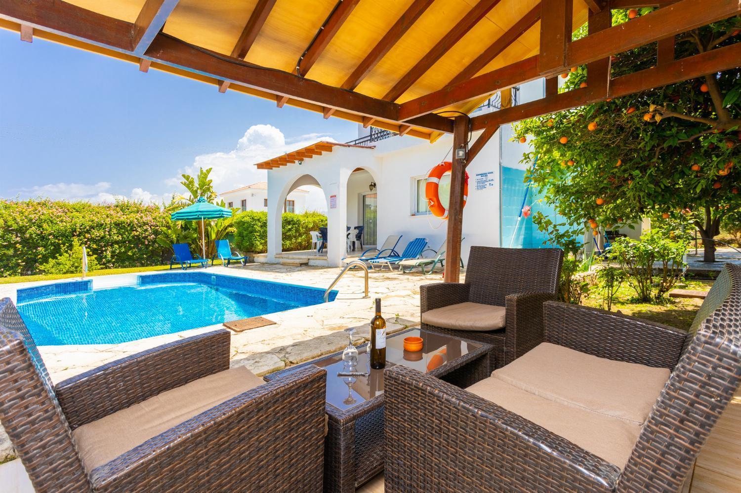 Sun Beach Villa Polis Buitenkant foto